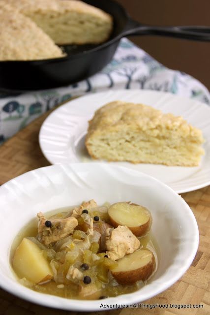 Adventures in all things food: Bahamian Chicken Souse and Johnnycake Bahamian Johnny Cake, Bahamian Chicken Souse, Bahamian Chicken Souse Recipe, Bahamian Johnny Cake Recipe, Things To Cook With Friends, Chicken Souse Recipe, Chicken Souse, Cook With Friends, Bahamian Recipes