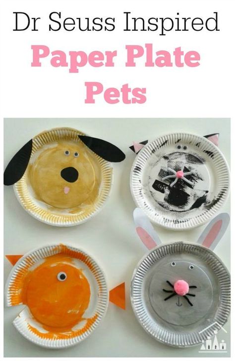 We were so excited to learn about the newly discovered classic Dr Seuss story, What Pet Should I Get? We just had to come up with a fun preschool craft to do after reading the story, so we made our very own paper plate pets (they are so much easier to look after than the real thing). What Pet Should I Get Craft, Prek Pet Crafts, Pet Art Activities For Preschool, Preschool Pet Activities, Preschool Pets, Fun Preschool Crafts, Pet Crafts, Pet Theme, Pets Preschool Theme