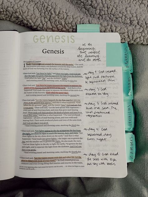 Genesis Bible Study Notes, Genesis 1 Bible Journaling, Genesis Bible Journaling, Bible Journaling Genesis, Legacy Bible, Bible Annotations, Genesis Bible Study, Bible Studying, Bible Journaling Ideas Drawings