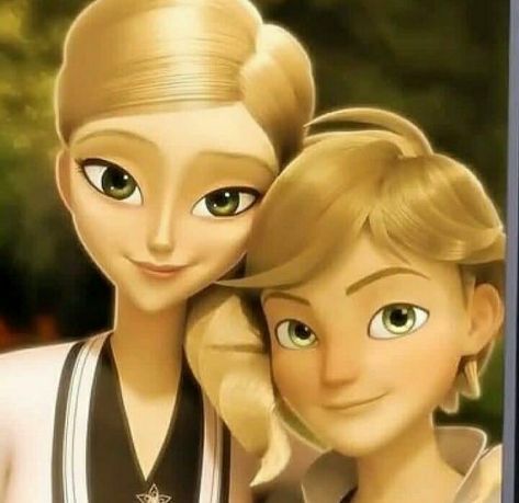 Adrien And His Mom, Miraculous Family, Miraculous Nathaniel, Adrian Agreste, Adrien Miraculous, Alix Kubdel, Miraculous Comics, Adrian And Marinette, Ladybug And Chatnoir