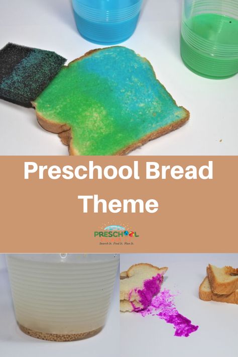 Yummy! Bread!  There are many things you can do for preschool lesson plans with this theme in all of your interest learning centers!  Bake a loaf, do some experiments, turn your Dramatic Play area into a Bakery! Pizza Playdough Mat Free Printable, Preschool Bread Activities, Creative Curriculum Bread Study Preschoolers, Creative Curriculum Bread Study, Bread Activities For Preschool, Baking Theme Preschool, Bread Study Creative Curriculum, Science Area Preschool, Themes Preschool