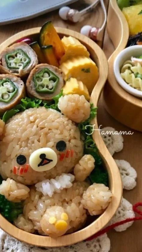 Kue Macaroon, Japanese Food Art, Japanese Food Bento, Kawaii Cooking, Cute Snacks, Japanese Snacks, Köstliche Desserts, Kawaii Food, Japan Food