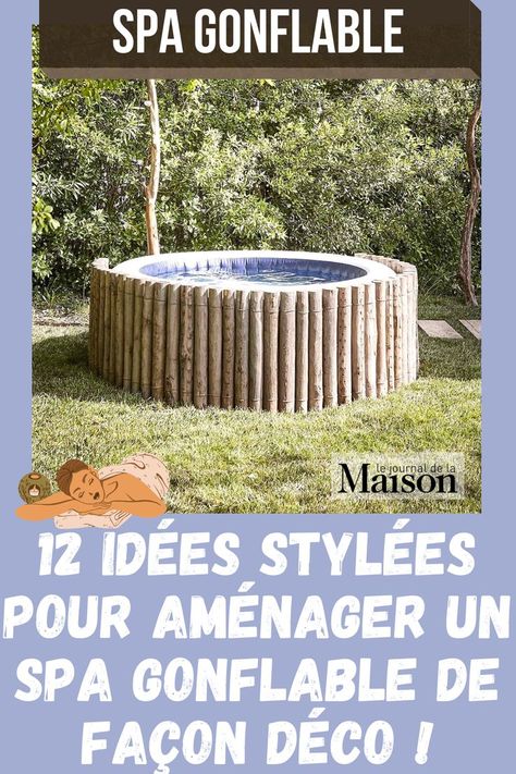 Les spas gonflables sont de plus en plus tendances. Faciles à installer, ils permettent de se détendre et de se rafraîchir. Voici quelques idées pour aménager son bain à remous chez soi. Jacuzzi Renovation, Homemade Jacuzzi, Diy Jacuzzi, Coin Spa, Rectangular Jacuzzi, Deco Spa, Jacuzzi Spas, Spa Jacuzzi, Dream Yard