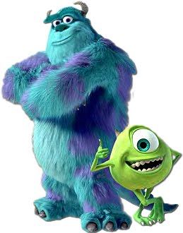 Sully and Mike Walt Disney Paris, Monster Company, Monsters Inc Characters, Sully Monsters Inc, Mike Giant, Monsters Inc University, Mike And Sully, Mike And Sulley, Monster Inc