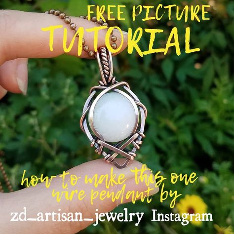 Wire Wrapped Pendant Necklaces As Gifts, Wire Wrap Tutorial Free, Artisan Wire Wrapped Pendant Beaded Necklace, Wire Wrapped Jewelry Tutorials Inspire Uplift ⭐, Wire Wrapped Cross Pendant Tutorial, Wire Weave Pendant Tutorial, Jewelry Tutorials Free, Wire Weaving Tutorial, Wire Wrap Cabochon