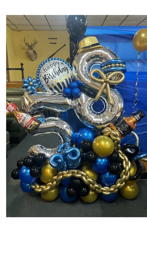 Men balloon bouquet for birthday Bouquet For Birthday, Balloon Bouquet, Balloons, Happy Birthday, Birthday