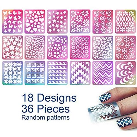 Nail Stencil Designs, Vinyl Nail Art, Cricut Nails, Clover Field, Nail Growth Tips, Nail Art Tool Kit, Nail Art Stencils, Nails Care, Up Nails