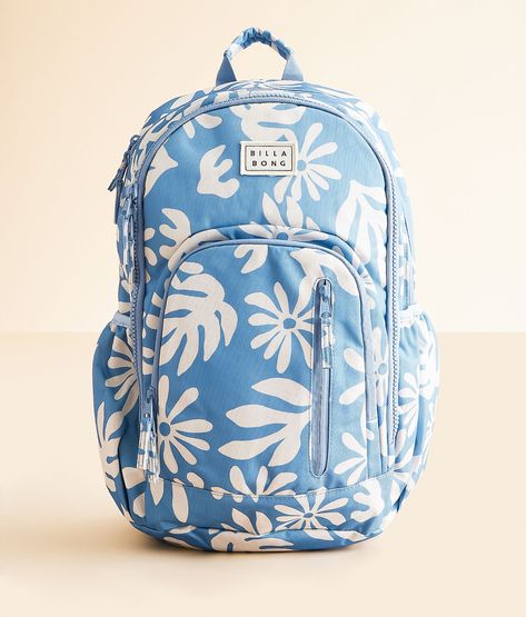 Shop the Billabong Roadie Backpack for Women at Buckle.com. The Buckle carries the latest Billabong products and styles, so come back often. Shop at Buckle.com today! Billabong Backpack, Cute Backpacks For School, Billabong Surf, Cute Backpacks, Blue Backpack, Purse Accessories, Bag Dress, School Backpacks, Women's Bags