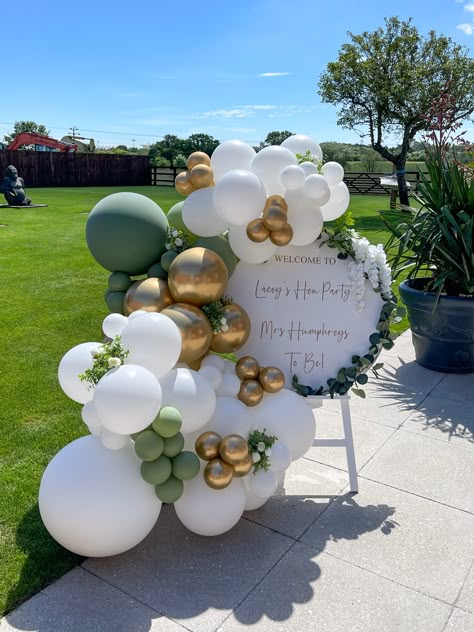 Balloon garland
Welcome sign
Balloon arch
Eucalyptus and white Baloon Garland Ideas For Wedding, Wedding Shower Balloon Garland, Backyard Balloon Garland, Balloon Arch Garland, Balloon Arch With Sign, Welcome Sign With Balloon Garland, Balloon Garlands With Flowers, Balloon Garland Photo Backdrop, Wedding Balloon Arch Ideas