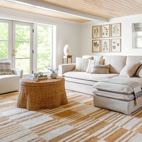 Meet Our Kamey Rug Collection + 20% Off 2 Days Only! - Becki Owens Blog Natural Fiber Area Rug, Cottage Rugs, Becki Owens, Column Design, Jute Area Rugs, Farmhouse Cottage, Contemporary Chic, Jute Rug, Natural Jute