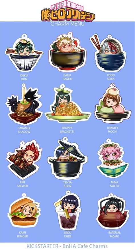 My Hero Academia Merchandise, My Hero Academia Tsuyu, Hero Poster, Cute Food Art, Anime Crafts, Boku No Hero Academia Funny, Food Drawing, My Hero Academia Episodes, Hero Academia Characters