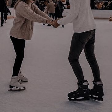 Ice Skating Aesthetic Couple, Couple Goal Ice Skating, Pairs Figure Skating Aesthetic, Fake Dates And Ice Skates Aesthetic, Ice Hockey And Figure Skater Couple, Aesthetic Hockey, Hunting Aesthetic, Helena Hunting, Skate Boy