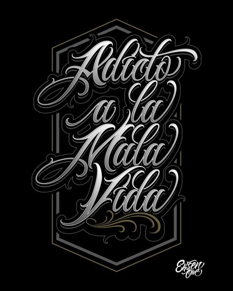 Letters Typography Script Lettering Malandro Lettering Malandro, Teaching Cursive Writing, Tattoo Alphabet, Calaveras Art, Azteca Tattoo, Letters Typography, Tattoo Graffiti, Teaching Cursive, Typography Script