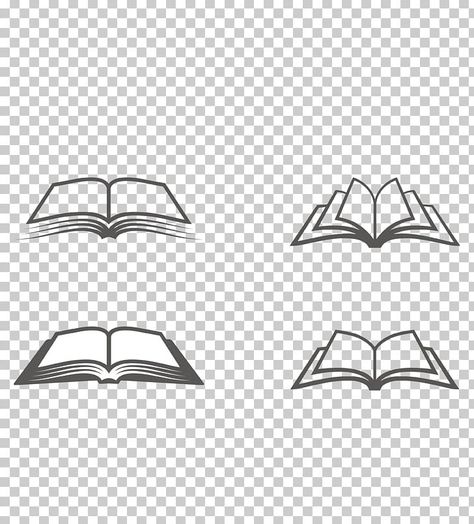 Book Icon Png, Open Book Logo, Book Area, Library Logo, Book Icon, Internet Icon, Pattern Photography, Black And White Comics, Book Logo