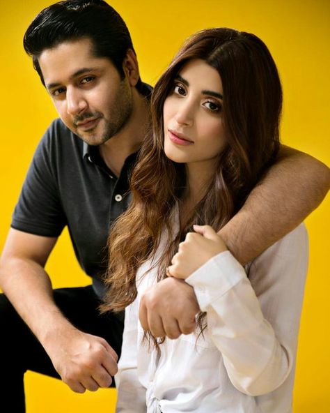 Imran Ashraf And Urwa Hocane Working Together In New Drama Serial Mushk Faisal Qureshi, Imran Ashraf, Urwa Hocane, Pakistani Actors, Geo Tv, Photoshoot Pose, Name Pictures, Tv Actors, Lavender Fields