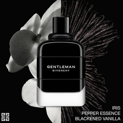 Fragrance Family: Warm & Spicy Scent Type: Cool Spices Key Notes: Lavander, Leather, Patchouli About: Gentleman Givenchy, offers a new intensity full of fearless charm. Vibrant and charismatic, the eau de parfum is for men who choose not to follow the crowd; who dance to their own beat. The woody-floral Oriental plays an explosive tempo, where peppery effervescence mingles with gentle and aromatic lavender—contrasting notes built upon a beating floral heart. Warmed up with Tolu balm, the Iri Iris Heart, Gentleman Givenchy, Parfum Givenchy, Givenchy Gentleman, Masculine Scent, Luxury Cosmetics, Woody Fragrance, Floral Heart, Tolu