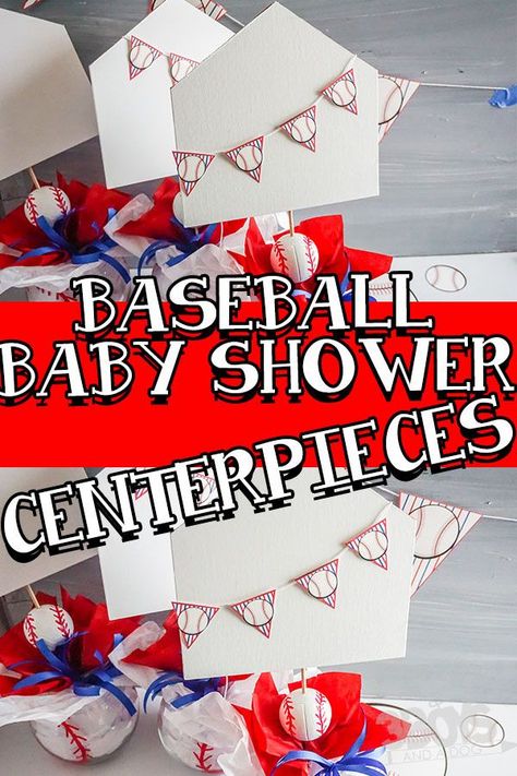 Baseball Theme Baby Shower Ideas, Baseball Themed Baby Shower Ideas, Baseball Theme Food, Baseball Centerpiece Ideas, Baby Shower Ideas Centerpieces, Baseball Baby Shower Ideas, Baseball Baby Shower Centerpieces, Baseball Centerpieces, Baseball Baby Shower Decorations