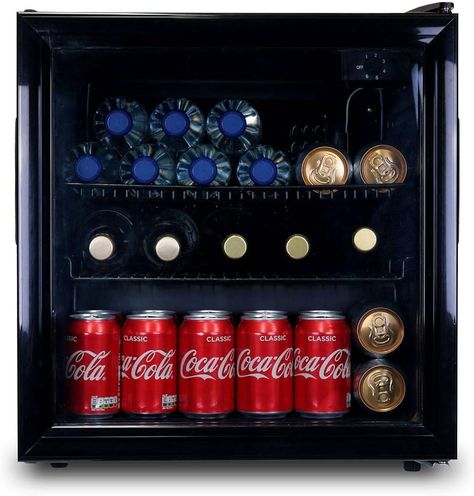 SIA 50L Table Counter Top Mini Drinks, Beer And Wine Fridge Cooler Chiller With Glass Door DC2BL-AMZ1 : Amazon.co.uk: Everything Else Mini Drinks, Modern Kitchen Layout, Drinks Fridge, Refrigerator Cooler, Fridge Cooler, Mini Fridges, Ebay Store Design, Bottle Storage, Beverage Cooler