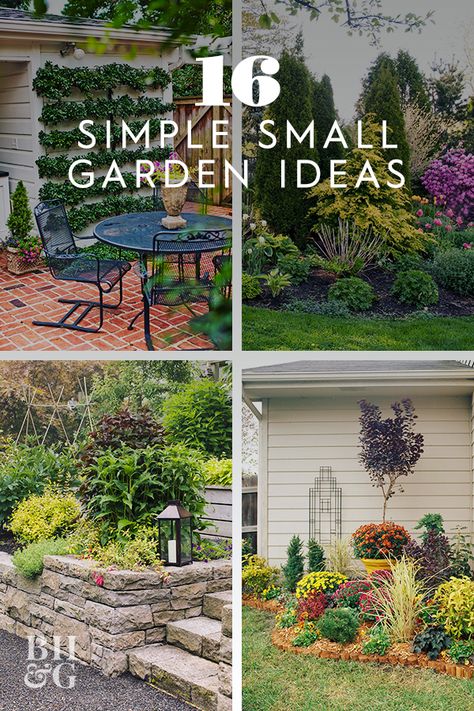 Small Garden Plans, Small Back Gardens, Small Flower Gardens, Garden Escape, Small Front Gardens, Small Yard Landscaping, Small Garden Landscape, Small Garden Ideas, Small Backyard Gardens