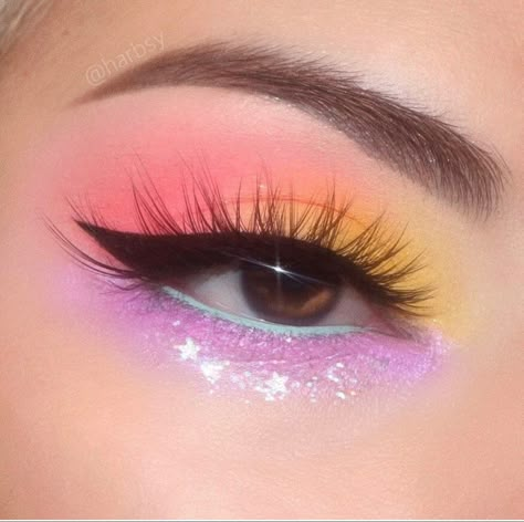 Makeup Things, Indie Makeup, Cute Eye Makeup, Eye Makeup Pictures, Smink Inspiration, Eye Makeup Designs, Dope Makeup, Makijaż Smokey Eye, Colorful Eye Makeup