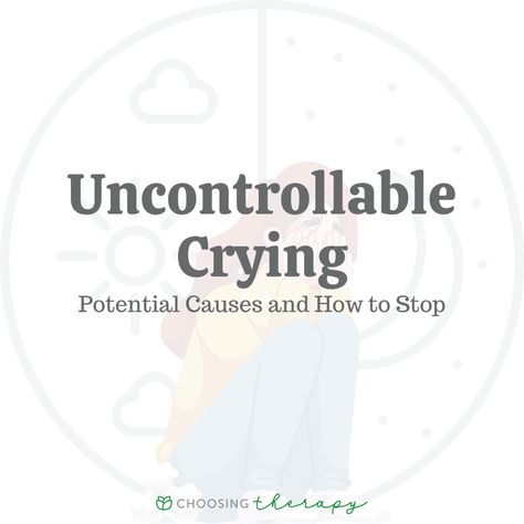 Uncontrollable Crying: Potential Causes & How to Stop How To Stop Crying Quickly, How To Calm Down When Crying, How To Stop Crying Over Everything, How To Not Cry, How To Stop Crying, Boost Seratonin, Why Do We Cry, Crying For No Reason, Psychiatric Medications