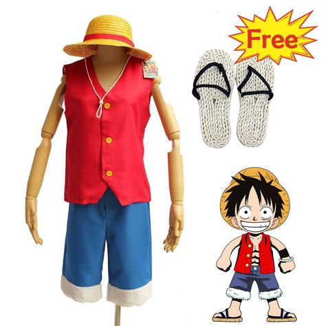 One Piece Anime Birthday, One Piece Cosplay Luffy, Luffy Costume, Cosplay Luffy, Anime Carnival, One Piece Birthdays, Easy Cosplay Ideas, Luffy Cosplay, Anime Birthday