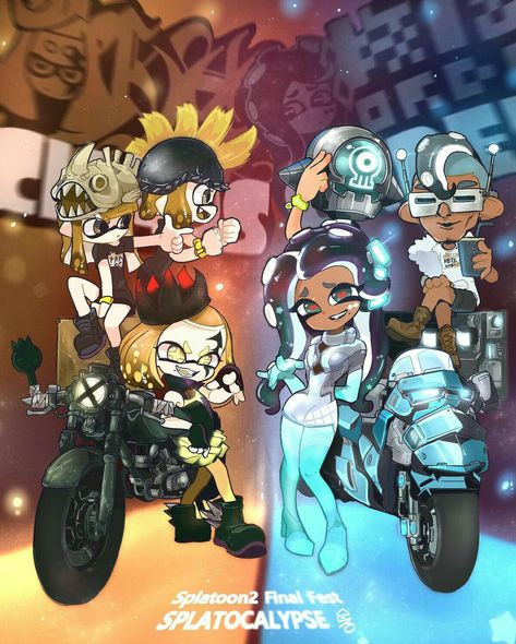 Splatoon Splatfest, Splatoon Squid Sisters, Splatoon Squid, Pearl And Marina, Agent 3, Splatoon Memes, Splatoon Art, Splatoon 2 Art, Nintendo Fan Art