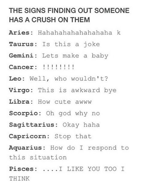 so true.... but if i like them i'll probably turn into gemini in a split .01 seconds Zodiac Sign Fashion, Zodiac Signs Scorpio, Zodiac Funny, Zodiac Signs Taurus, Zodiac Sign Traits, Zodiac Society, Zodiac Posts, Zodiac Signs Gemini, Zodiac Signs Aquarius