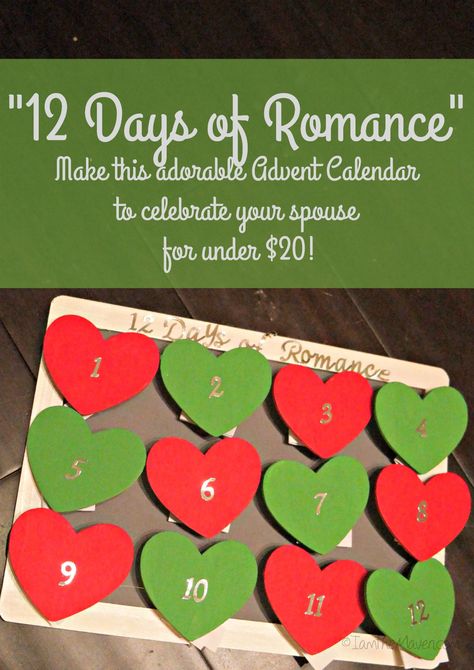 Make this adorable Advent Calendar to celebrate your spouse for under $20 #KYTrySomethingNew AD Romantic Advent Calendar, Cute Valentines Day Outfits, Holiday Chaos, Romantic Adventures, Romantic Christmas, Diy Calendar, Diy Advent Calendar, Romantic Date Ideas, Countdown To Christmas