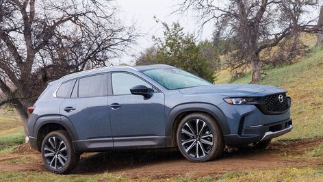 Mazda has balanced out the CX-50's base and turbo powertrain options with a middling hybrid setup offering 38 MPG combined. Best Small Suv, Cheap Suv, Crossover Cars, Rav4 Hybrid, Mazda Cars, Small Suv, Crossover Suv, Reliable Cars, Subaru Crosstrek