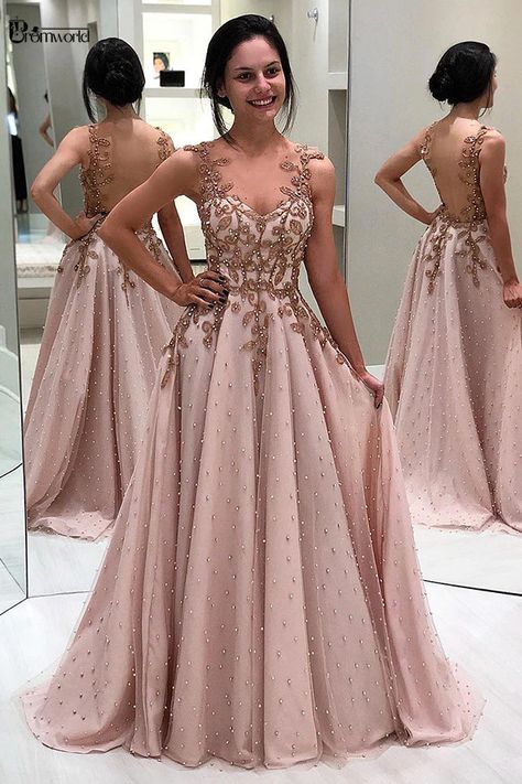 Evening Dress Long, Custom Prom Dress, Prom Dresses Sleeveless, Pink Prom, A Line Prom Dresses, Tulle Prom Dress, Cheap Prom Dresses, Evening Party Dress, Party Dress Long