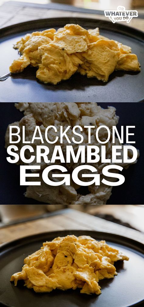 Fluffy Blackstone Scrambled Eggs Blackstone Scrambled Eggs, Prime Rib Recipe Easy, Leftover Prime Rib Recipes, Blackstone Cooking, Easy Taco Recipes, Fluffy Scrambled Eggs, Dinner Favorites, Big Families, Prime Rib Recipe