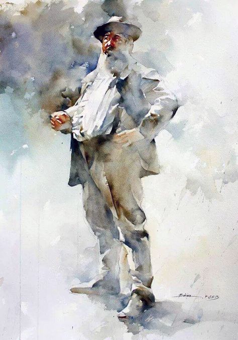 Charles Reid Charles Reid, Watercolor People, Watercolor Portrait Painting, Watercolor Architecture, Watercolour Inspiration, Painting People, Watercolor Painting Techniques, 수채화 그림, Watercolor Artists