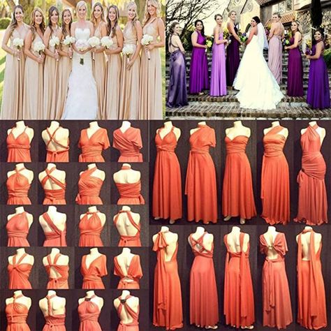 Long Dress Bridesmaid, Transformer Dress, Convertible Wrap Dress, Infinity Dress Bridesmaid, Halter Wedding, Cocktail Gowns, Maxi Gown, Infinity Dress, Convertible Dress