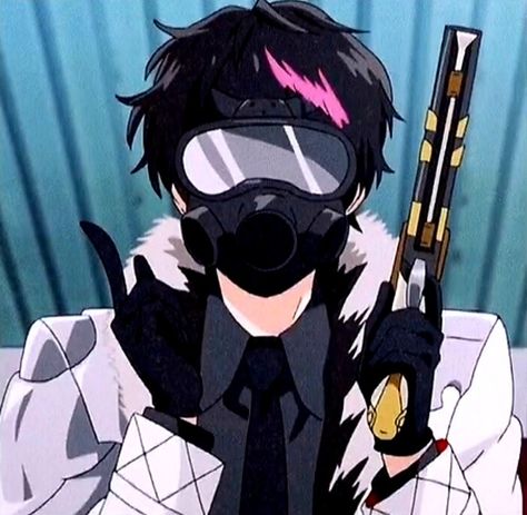 Anime Pfps Guy, Cyberpunk Anime Pfp, Cyberpunk Anime, Cool Anime Guys, Cool Anime Wallpapers, Cute Anime Profile Pictures, Anime Monochrome, Gas Mask, Cool Anime Pictures