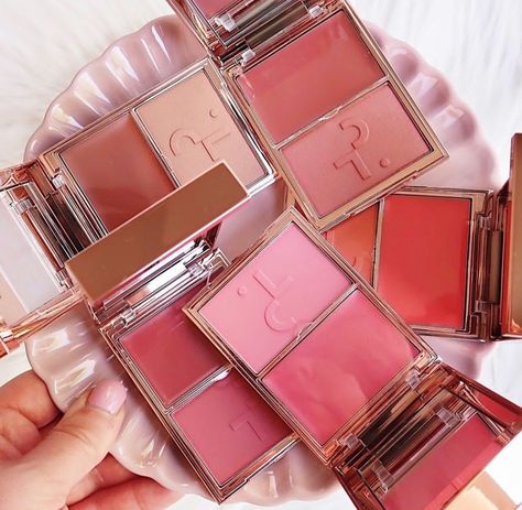 Patrick Ta Aesthetic, Patrick Ta Palette, Patrick Ta Blush Duo, Patrick Ta Major Dimension Palette, Patrick Ta Eyeshadow Palette, Makeup Luxury, Makeup Display, Patrick Ta, Makeup List