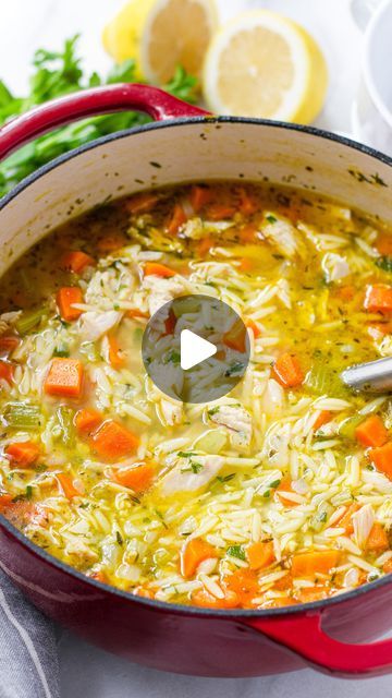 Tania Lau-Fong on Instagram: "LEFTOVER TURKEY ORZO SOUP! ✨This is my favorite way to transform leftovers. It’s a light and comforting soup. Super easy! And don’t forget that squeeze of lemon juice at the end! It makes all the difference 🤤 

Recipe linked in my profile! ❤️ 👉 @cookingformysoul 

#cookingformysoul #leftovers #leftoverturkey #turkeysoup #orzosoup #orzo #soupseason #soupsofinstagram #chickensoup #cozysoup #comfortfood #onepot #onepotmeal #easyrecipes" Turkey Orzo Soup, Turkey Orzo, Comforting Soup, Orzo Soup, Turkey Soup, Soup Season, Leftover Turkey, End It, Chicken Soup