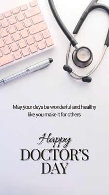 Doctors Day Happy Doctors Day, Doctors Day, Instagram Story Template, Story Template, Blue And Black, Media Post, Social Media Post, Instagram Story, Social Media