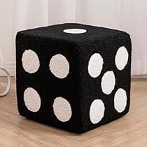 Dice Ottoman, Dice Stool, Stool For Living Room, Cube Chair, Upholstered Footstool, Cube Ottoman, Small Chair, Lint Roller, Upholstered Ottoman