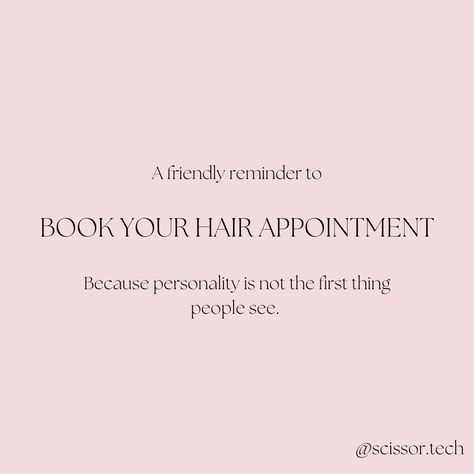 Last Minute Hair Appointment Available, Hair Appointments Available Quotes, Out Of Salon On Vacation Quotes, Salon Quotes Marketing Hair, Hairstylist Appointments Available, Beauty Salon Quotes Marketing, Salon Openings Available, Hairstylist Openings Available Post, Book Your Appointment Quotes Hair