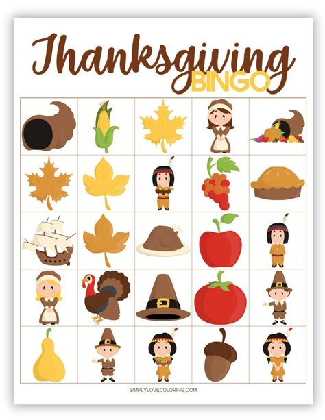 Free Thanksgiving bingo cards are the perfect kids' activity to celebrate the holiday for homeschool families, teachers, and more Thanksgiving Bingo Free, Bingo Games For Kids, All About Me Printable, Thanksgiving Bingo, Bingo For Kids, Thanksgiving Coloring, Thanksgiving Coloring Pages, Teaching The Alphabet, Bingo Printable