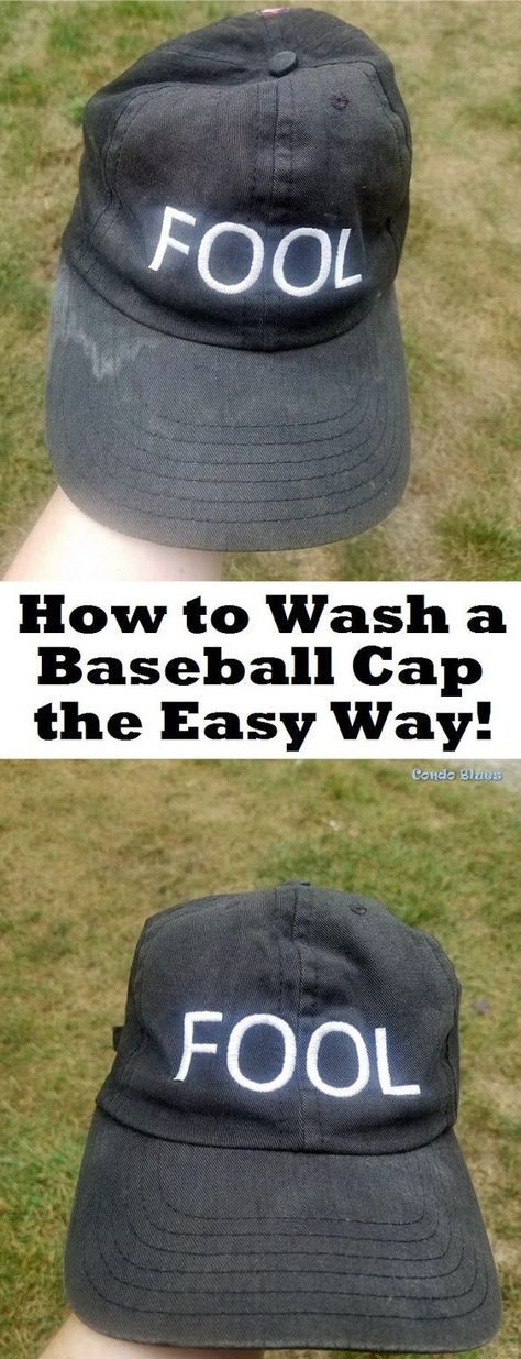 Best Way To Clean Hats Baseball Caps, Best Way To Wash A Baseball Cap, Best Way To Wash Hats Baseball Caps, Wash Baseball Cap How To, Washing A Baseball Hat, Hat Washing Baseball Caps, Clean Baseball Hat, Cleaning Ball Caps, How To Clean A Baseball Caps