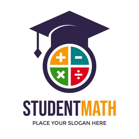 Maths Logo Design, Math Logo Aesthetic, Mathematics Logo, Math Cake, Tutoring Logo, Calculator Logo, Mathematics Design, Math Vector, Math Logo