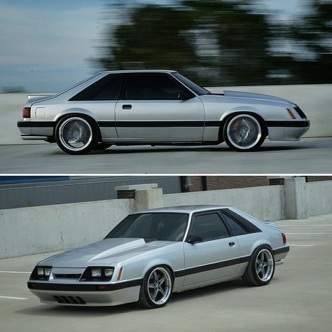 1980s Mustang Hatch Back, Mustang Build, Foxbody Mustang, Auto Ford, Mustang Car, Fox Body Mustang, Ford Mustang Car, Skyline R34, Custom Muscle Cars