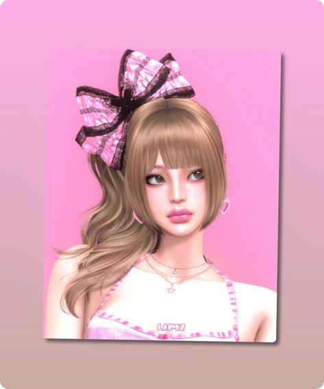 Sims 4 Hairstyle CC: Gyaru Hairstyles Second Life Hairstyles, Sims Cc Gyaru Hair, 80s Hair Sims 4 Cc, Sims Pink Cc, Sims 4 Gyaru Cc Hair, Sims 4 Shoujo Cc, Gyaru Makeup Sims 4 Cc, Cute Sims 4 Cc Hair, Sims 4 Hime Cut Cc