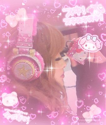 Cutecore Gif Icon, Discord Gif Pfp, Pink Gif, Gyaru Aesthetic, Aesthetic Hello Kitty, Hello Kitty Y2k, Nicki Minaj Pictures, Overlays Picsart, Cute Gifs