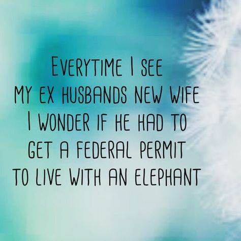 Funny Ex Husband Quotes, Ex Husband Humor, Evil Ex Husband Quotes, Ex Humor, Crazy Ex Boyfriend Meme, Jealous Ex, Relatable Relationship, I Love You Funny, Crazy Ex Girlfriend Memes