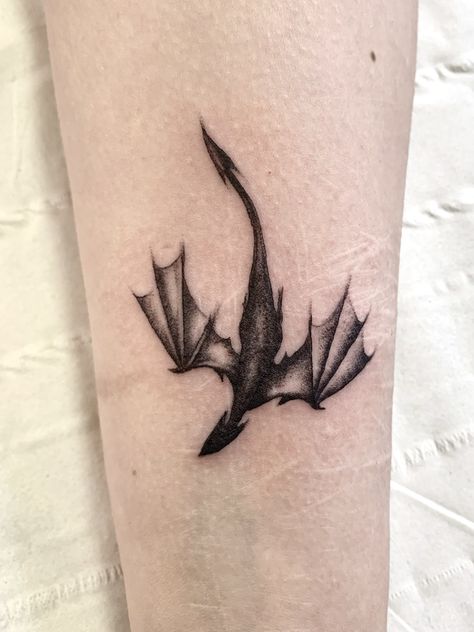 Tattoo uploaded by Lou. W. • Pretty little dragon! . . #dragon #dragontattoo #dragontattoos #dungeonsanddragons #blackwork • 1580271 • Tattoodo Dungeons And Dragons Tattoo, Dragon Tattoo Outline, Cute Dragon Tattoo, Dragon Tattoo Stencil, Dragon Tattoo Drawing, Dragon Tattoos For Men, Small Dragon Tattoos, Tattoo Thoughts, Small Girly Tattoos