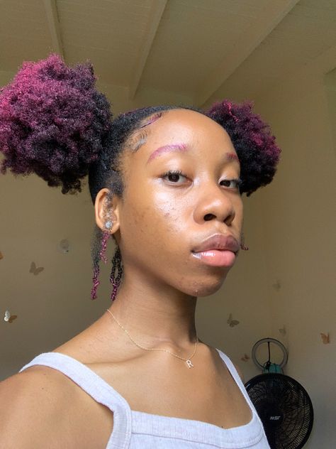 Pink Natural Hair, Black Vibes, Juicy Lips, Hair Wax, Simply Beautiful, Beauty Women, Natural Hair, Crochet Earrings, Natural Hair Styles