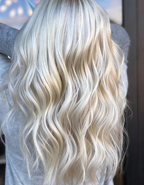 Cool Light Blonde Hair, Pearl Blonde, White Blonde Hair, At Home Hair Color, Light Blonde Hair, Blonde Hair Inspiration, Blonde Hair Shades, White Blonde, Work Hairstyles